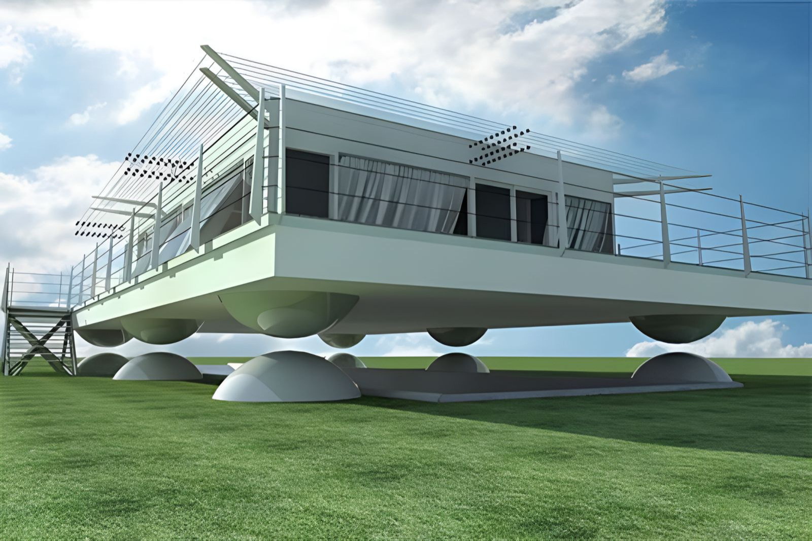 Япон Улс газар хөдлөлтийн үед “хөвдөг байшин” ашиглана